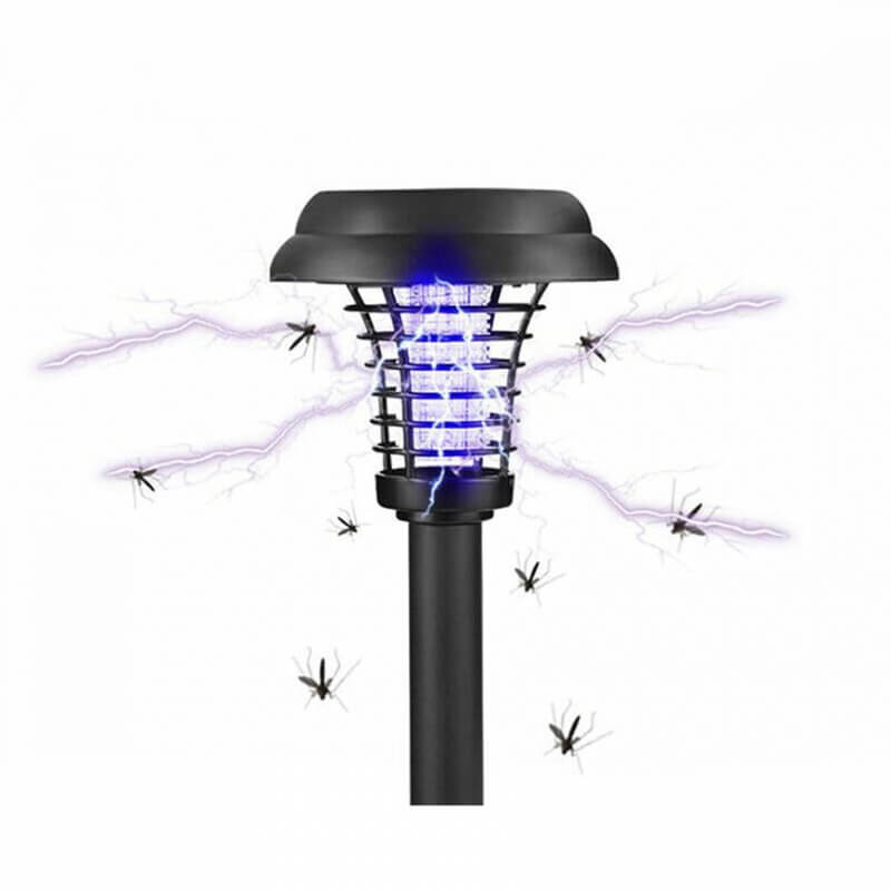 Elektronická lampa ktorá zneškodňuje komáre a a iný hmyz. 